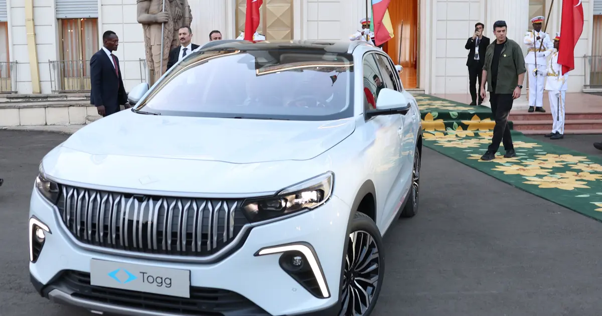 Cumhurbaşkanı Erdoğan'dan Etiyopya Başbakanı Ahmed Ali'ye Togg hediyesi