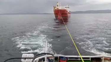 Çanakkale Boğazı’nda arıza yapan gemi kurtarıldı