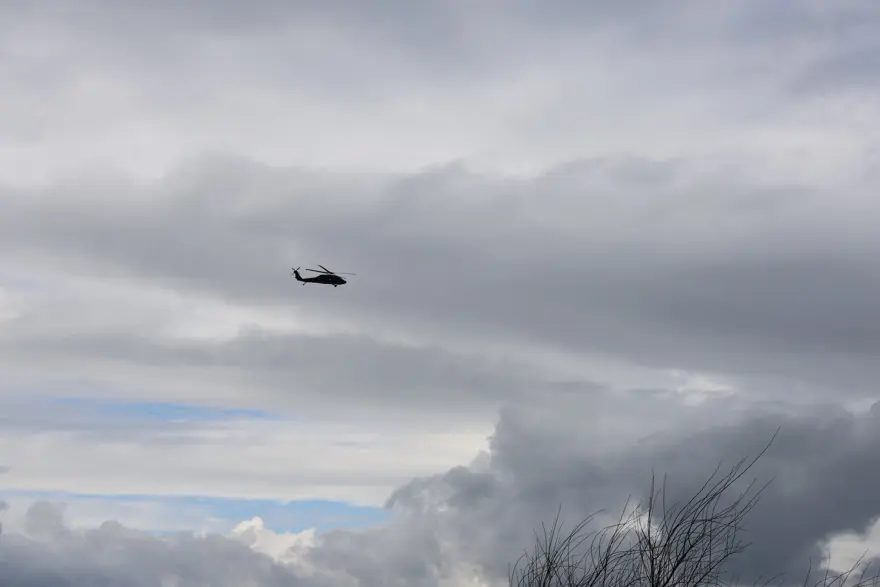 1 haftadır oradaymış! Aydın'da sel dolayı mahsur kalan şahıs helikopterle kurtarıldı  