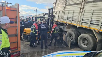 Tamir sırasında damper düştü. 2 ölü