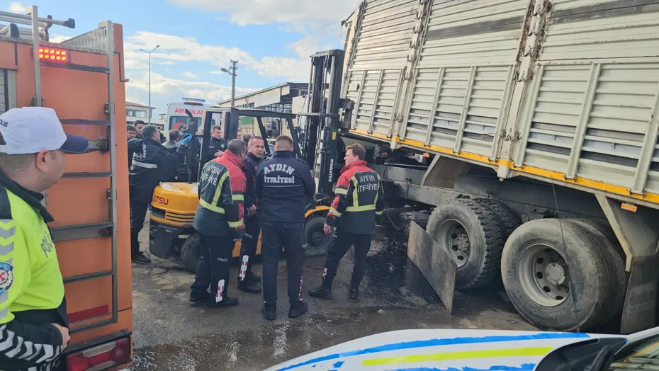 Tamir sırasında damper düştü. 2 ölü