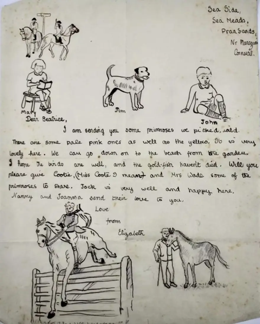 Yıllar evvel kafa hizmetçisine yazdı. Kraliçe Elizabeth'in mektubu satışa çıkıyor 