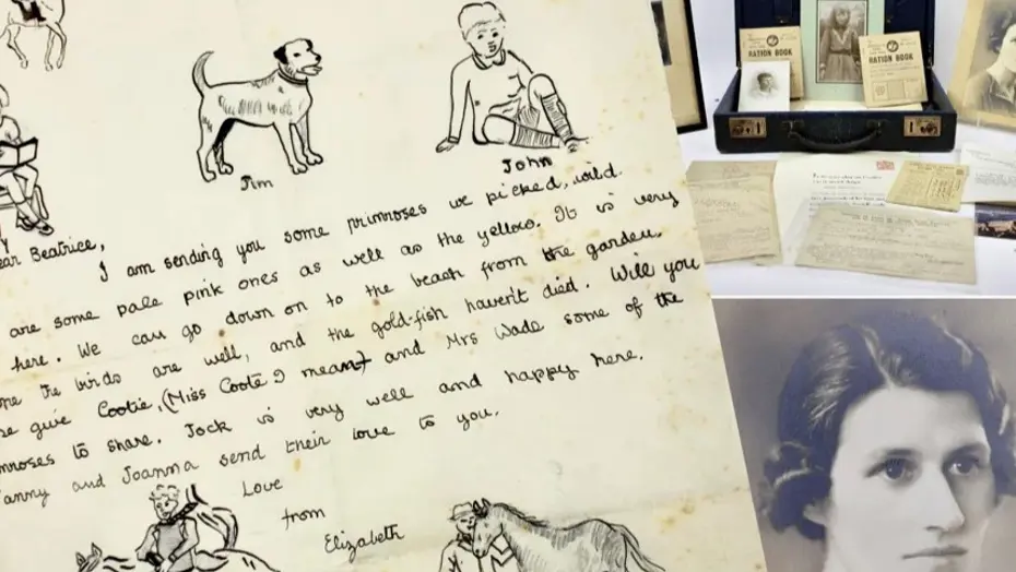 Yıllar önce baş hizmetçisine yazdı. Kraliçe II. Elizabeth'in mektubu satışa çıkıyor