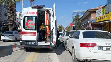 Şanlıurfa'da motosiklet kazası. İki şoför yaralı