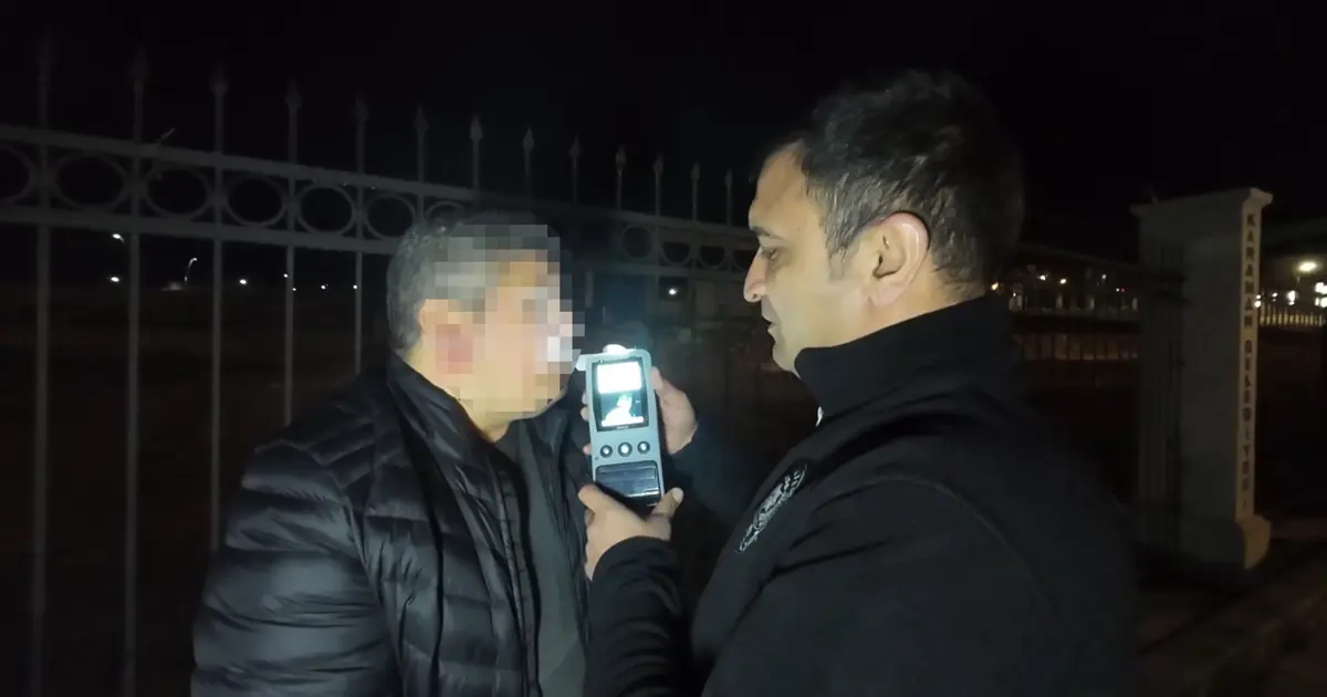Polisten kaçmaya çalışan alkollü sürücüye 17 bin lira ceza kesildi