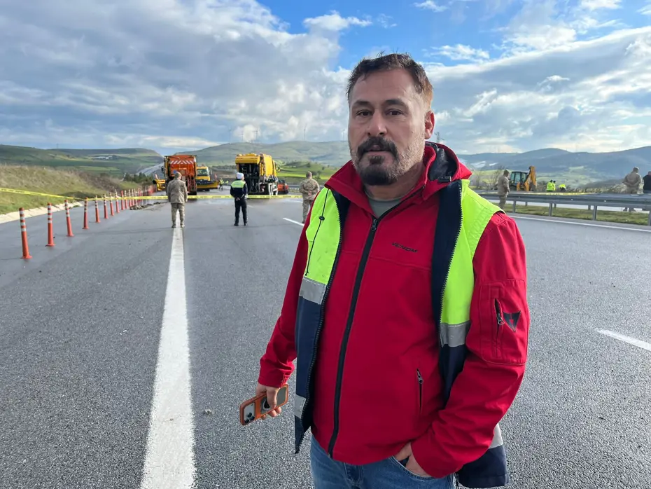 Balıkesir'deki uçak kazasına tanık olan şoför o anlatı anlattı. 