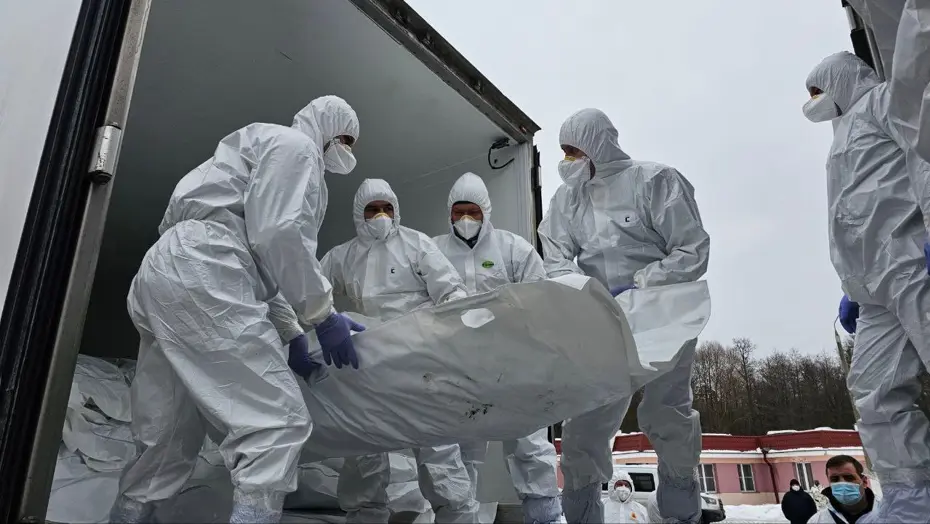 Rusya-Ukrayna arasında cenaze takası. Rusya bin askerin cenazesini iade etti