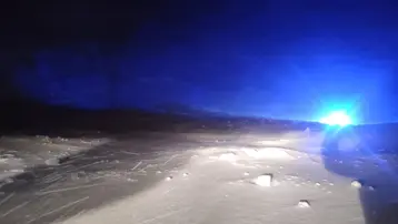 Eğribel Tüneli girişinde çığ düştü: Yol ulaşıma kapandı