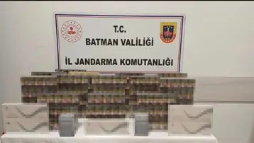 Batman'da kaçakçılık operasyonu, 61 gözaltı