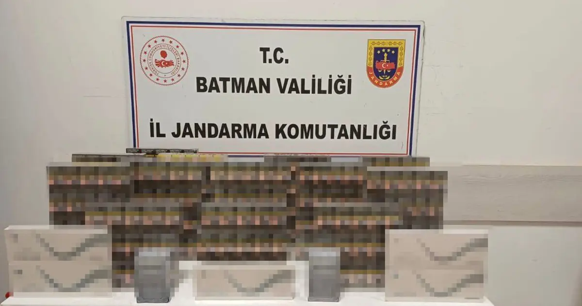 Batman'da kaçakçılık operasyonu, 61 gözaltı