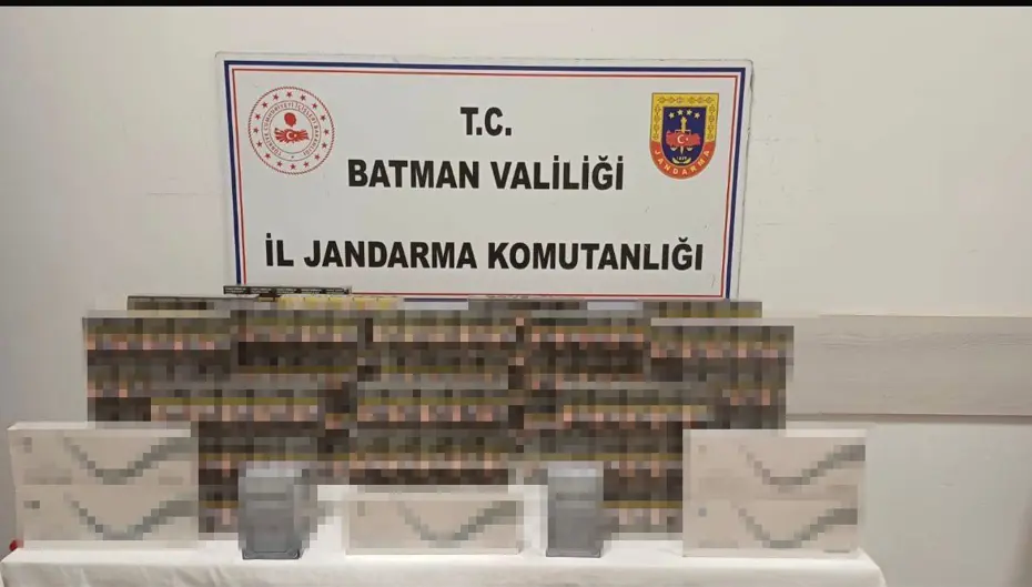 Batman'da kaçakçılık operasyonu, 61 gözaltı