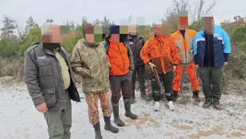 Yasa dışı avcılık yapan 7 kişiye 98 bin TL ceza