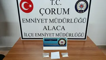Uyuşturucuyla yakalandı, gözaltına alındı
