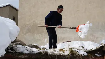 Erzurum'un beyaz gelinliği vatandaşın çilesi oldu