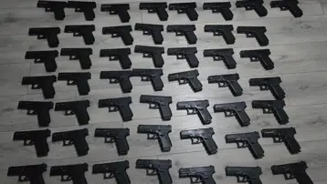 Kaçak silah operasyonu, 50 tabanca bulundu