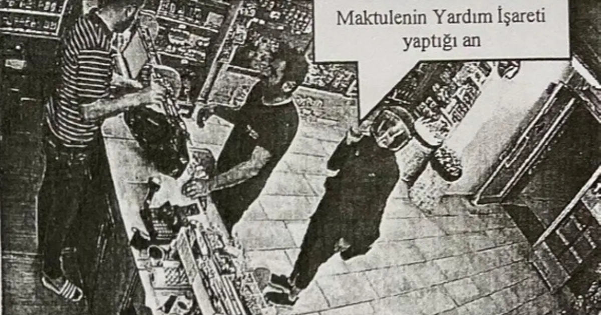 Uluslararası yardım işaretiyle gündeme gelmişti. Sanık müebbet hapis cezasına çarptırıldı