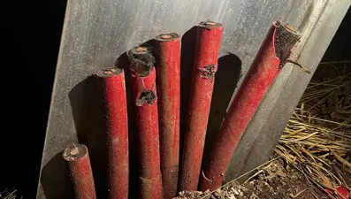 1 milyon TL değerindeki kabloları vinç yardımıyla çaldılar