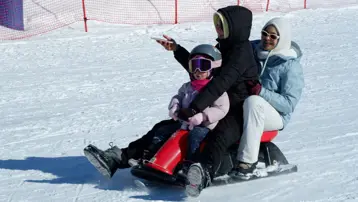 Kış turizminin favori durağında Ramazan Bayramı için yoğunluk yaşanıyor