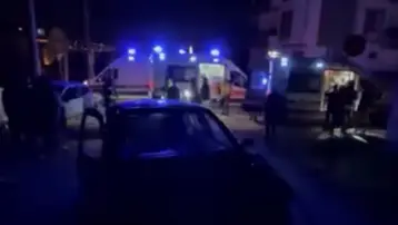 Kavşakta meydana gelen kazada 4 kişi yaralandı