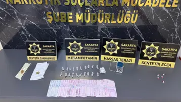 Sakarya'da uyuşturucu operasyonu. 3 tutuklama