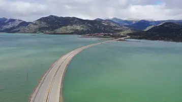 Sel sularının altında kalmıştı. Antalya-Konya kara yolu ulaşıma açıldı