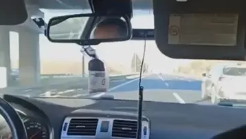 Polisi peşine böyle taktı: O anlar kamerada
