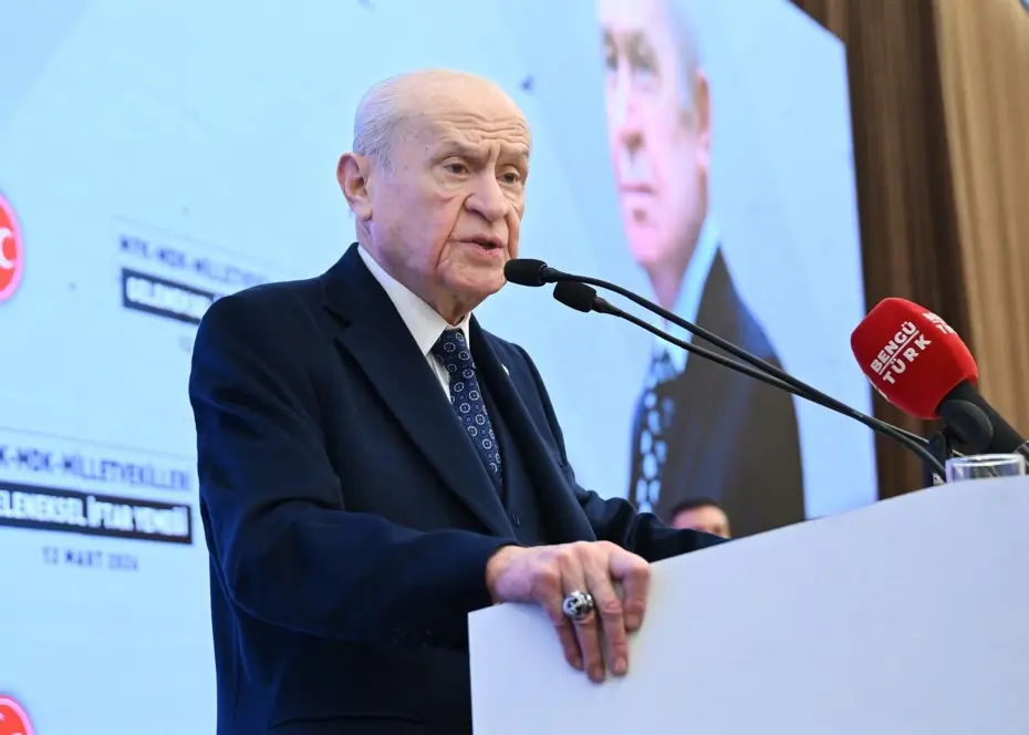 Bahçeli'den İran uyarısı. 