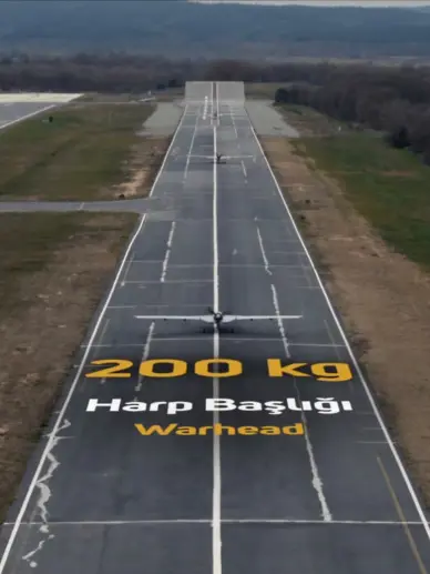 Türkiye'nin kamikazesi testleri başarıyla geçti, 200 kilo bomba taşıyor