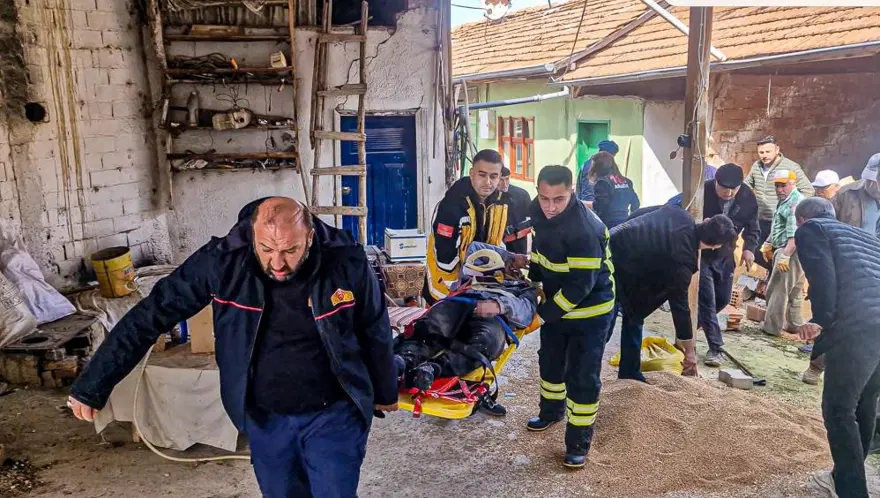 Depoda facia: Ağabey göçük altında kaldı, kardeşinin dört parmağı koptu 2
