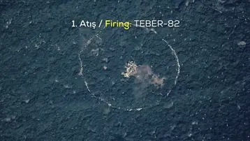 Bayraktar KIZILELMA'dan gövde gösterisi. Yerli mühimmatlarla hedefi 12'den vurdu