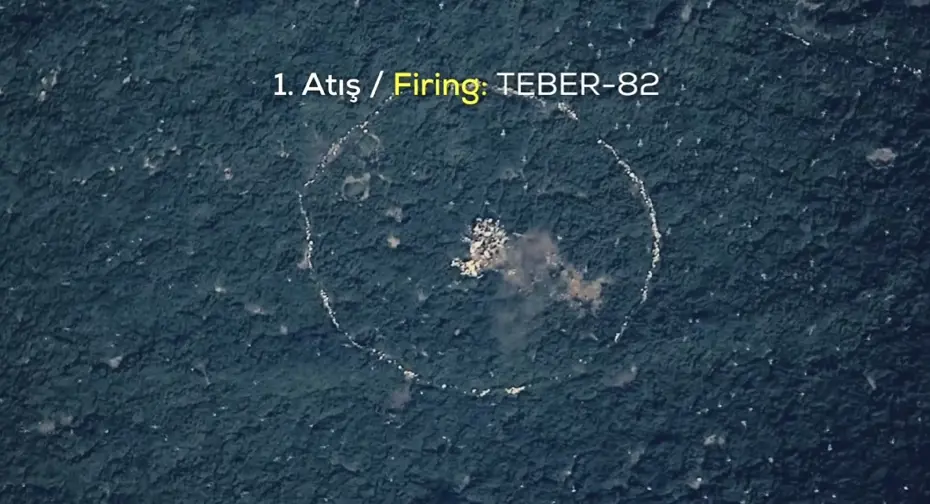 Bayraktar KIZILELMA'dan gövde gösterisi. Yerli mühimmatlarla hedefi 12'den vurdu