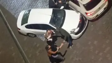 Kaza sonrası ortalık karıştı