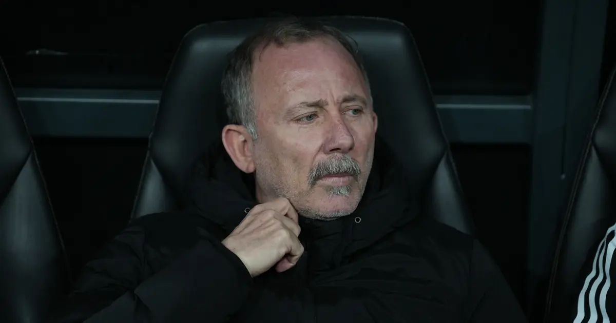 Sergen Yalçın: "Hakem yönetiminden memnun değiliz"