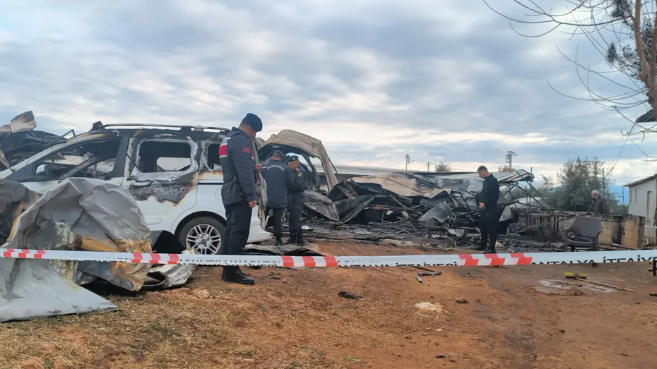 Bayramda Antalya'da yangın faciası: 5'i çocuk, 6 ölü