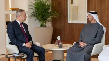 Bakan Fidan, BAE Devlet Başkanı Al Nahyan ile görüştü
