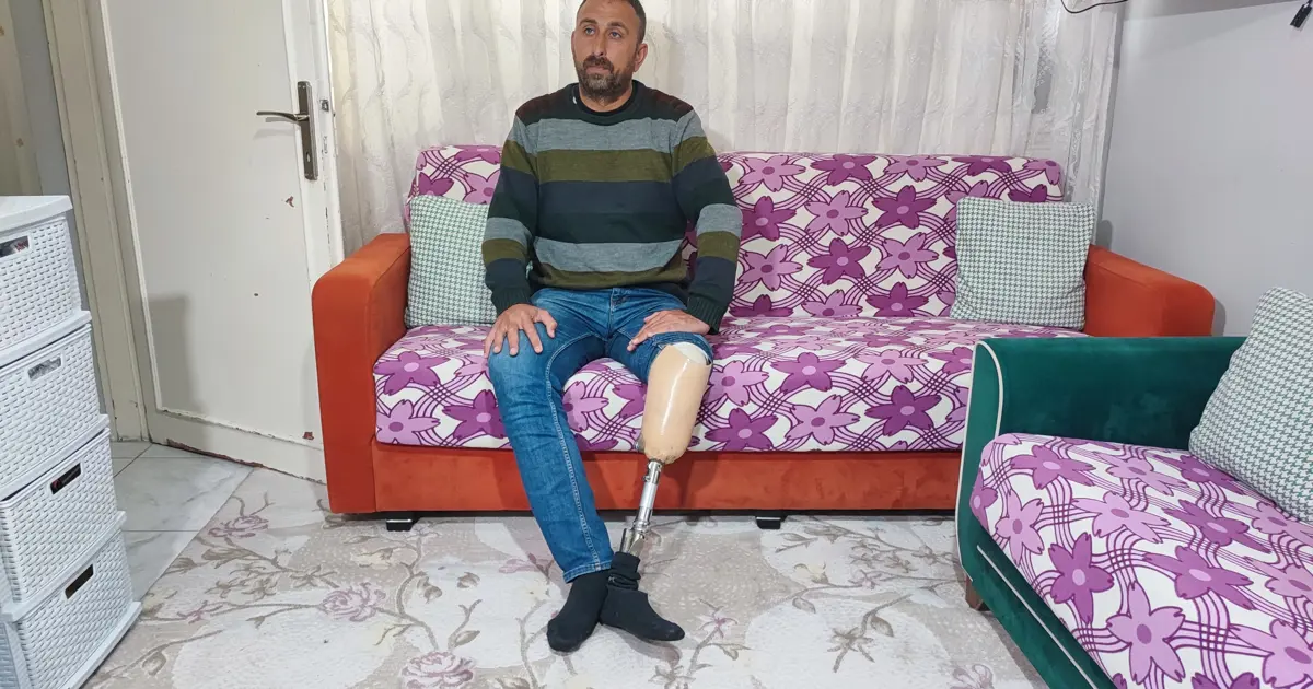 700 lira için hayatı kabusa döndü. IBAN'ını verdi, protez bacağıyla hapse girmek üzere