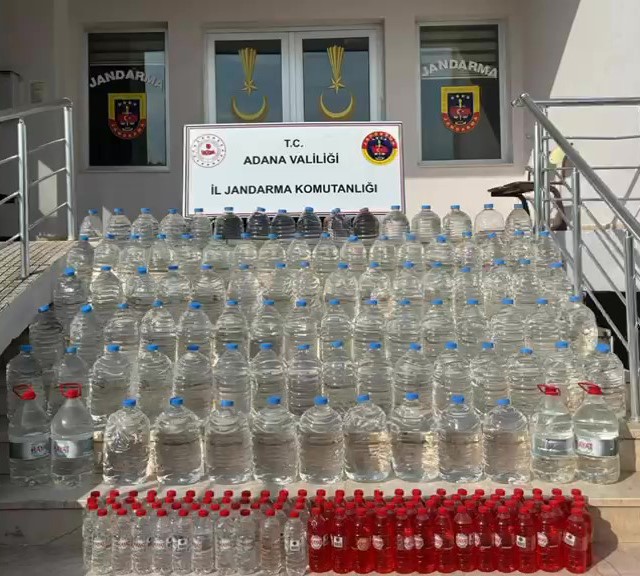 Kaçakçılık operasyonunda 558 litre sahte alkol bulundu