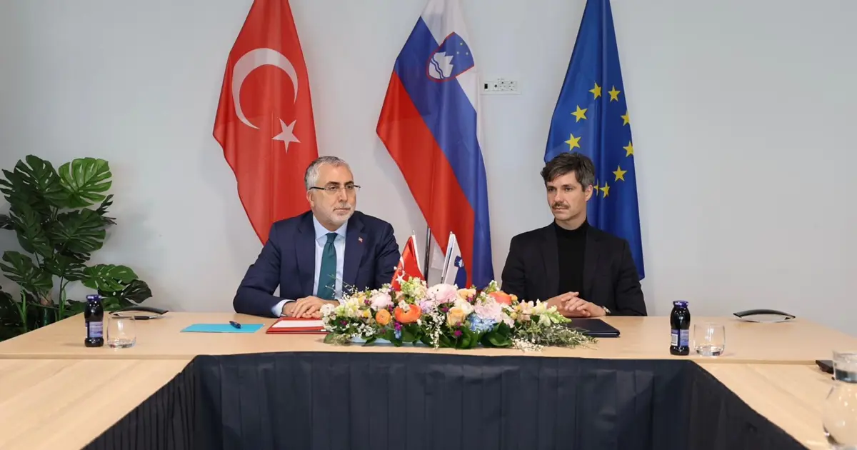 Türkiye ile Slovenya arasında Sosyal Güvenlik Anlaşması imzalandı