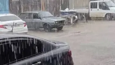 Didim’de sağanak yağış etkili oldu

