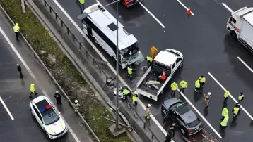 Bir polisin şehit olduğu kazada otomobil sürücüsü tutuklandı