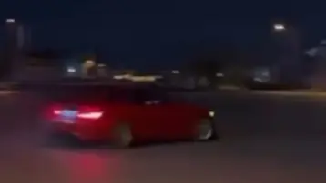 Drift attı sanal devriyeye takıldı