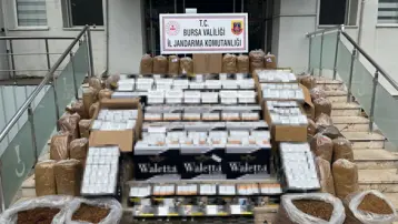 Bursa'da kaçakçılık operasyonu. 2 kişi tutuklandı