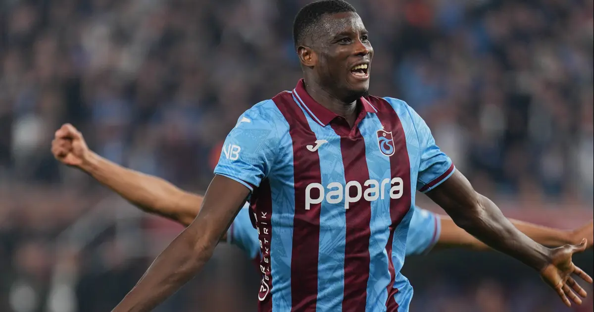 Trabzonspor'un golcüsü Paul Onuachu rekora koşuyor
