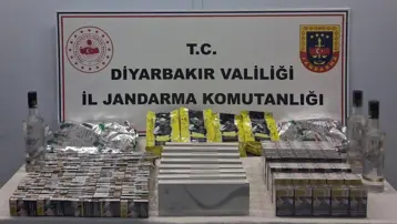 Diyarbakır'da kaçakçılık operasyonları