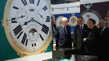 Cumhurbaşkanı Erdoğan "Muhteşem Cep Saatleri Koleksiyonu" sergisini ziyaretleri etti