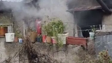 Osmaniye’de tek katlı evde çıkan yangın söndürüldü