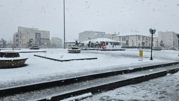 Bulanık'ta nisan ayında kar sürprizi