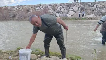 10 yıldır kuraktı şimdi balık avlanıyor