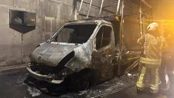 Sabiha Gökçen Havalimanı'nın 2. pistinin altındaki tünelde korkutan yangın