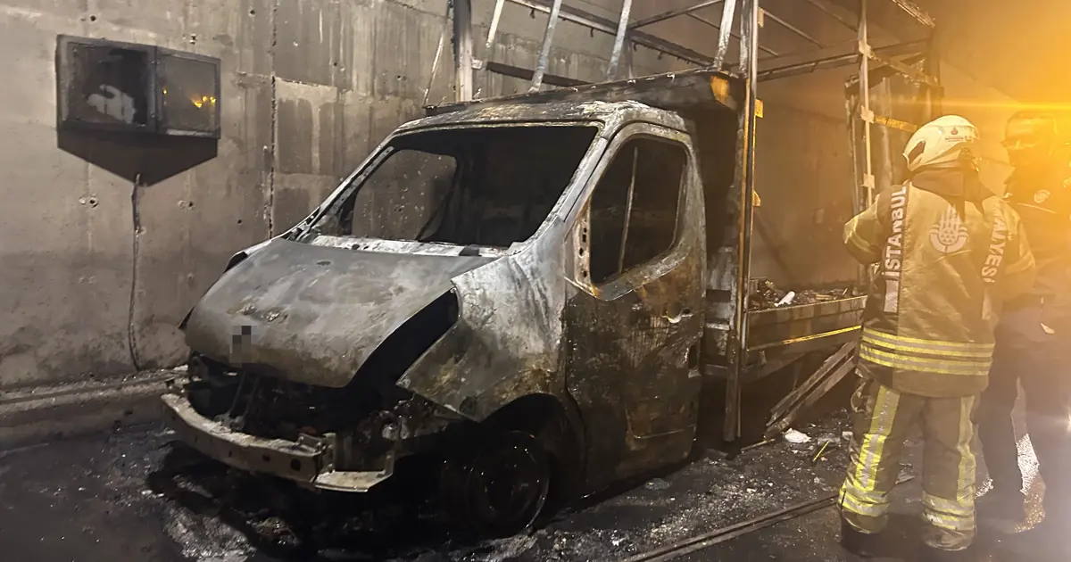 Sabiha Gökçen Havalimanı'nın 2. pistinin altındaki tünelde korkutan yangın